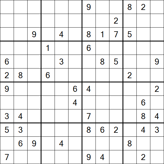 Butterfly Sudoku - Difficile
