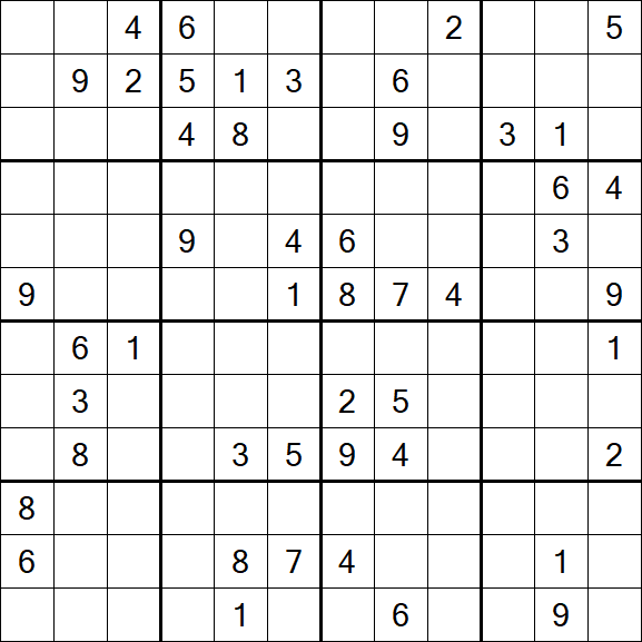 Butterfly Sudoku - Difficile