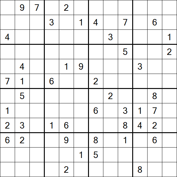 Butterfly Sudoku - Hard