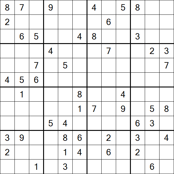 Butterfly Sudoku - Hard