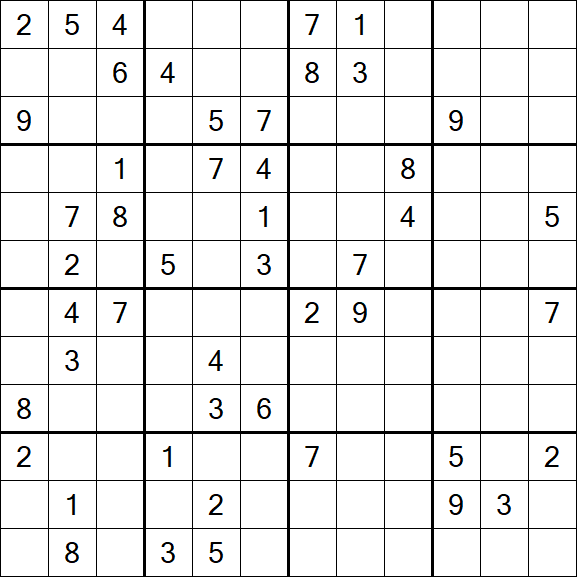 Butterfly Sudoku - Hard
