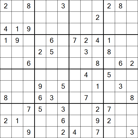 Butterfly Sudoku - Difícil