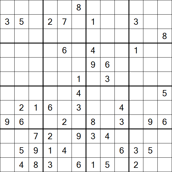Butterfly Sudoku - Hard