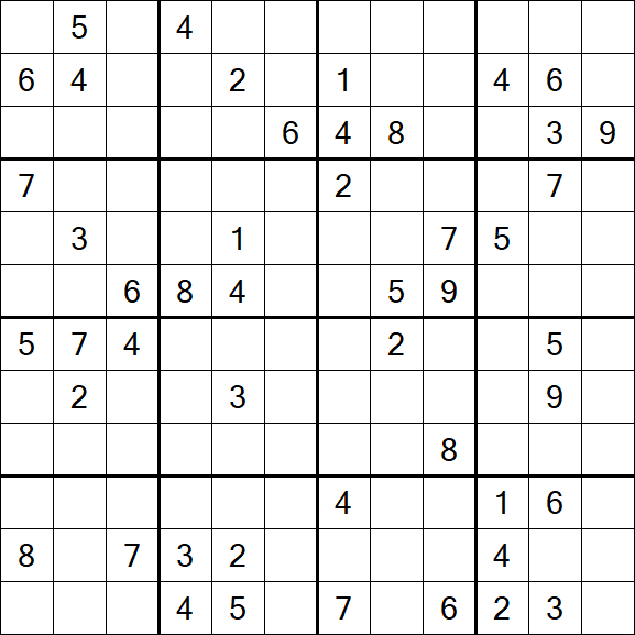 Butterfly Sudoku - Hard
