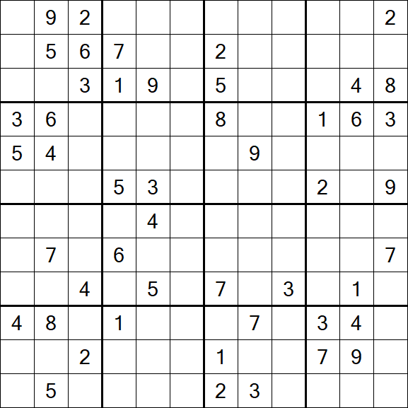 Butterfly Sudoku - Hard