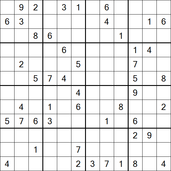 Butterfly Sudoku - Hard