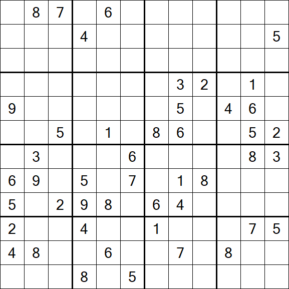 Butterfly Sudoku - Hard