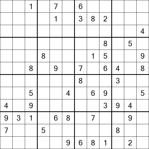 Butterfly Sudoku - Hard