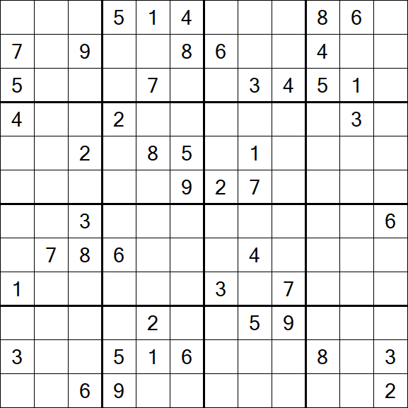 Butterfly Sudoku - Hard