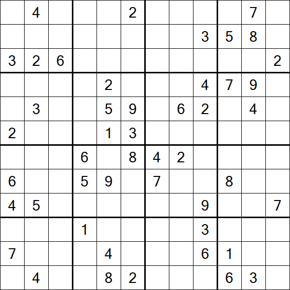 Butterfly Sudoku - Hard