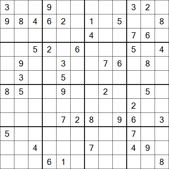 Butterfly Sudoku - Hard