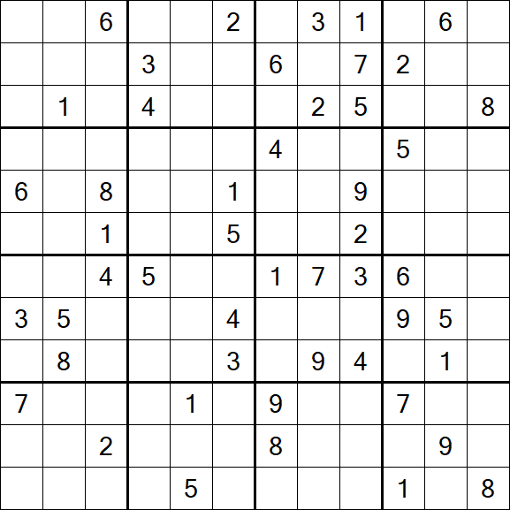 Butterfly Sudoku - Hard