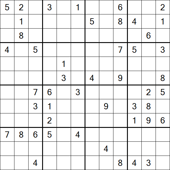 Butterfly Sudoku - Hard