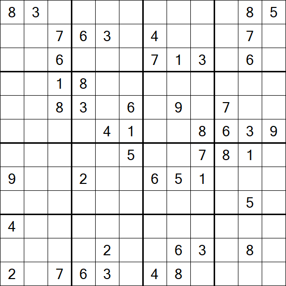 Butterfly Sudoku - Hard