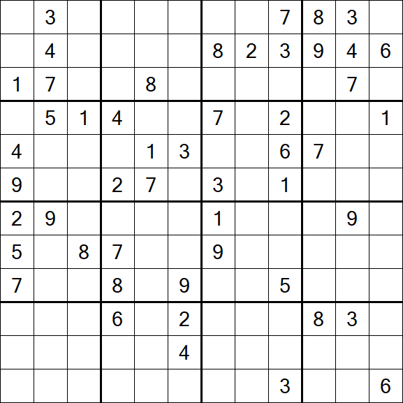 Butterfly Sudoku - Hard