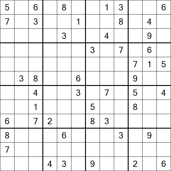 Butterfly Sudoku - Hard