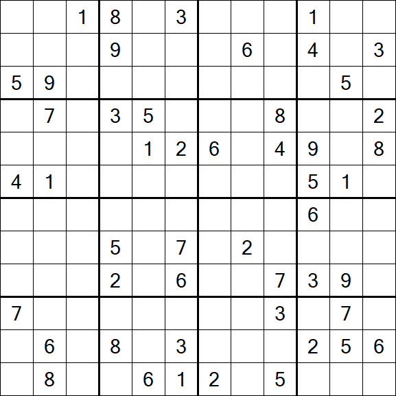 Butterfly Sudoku - Hard