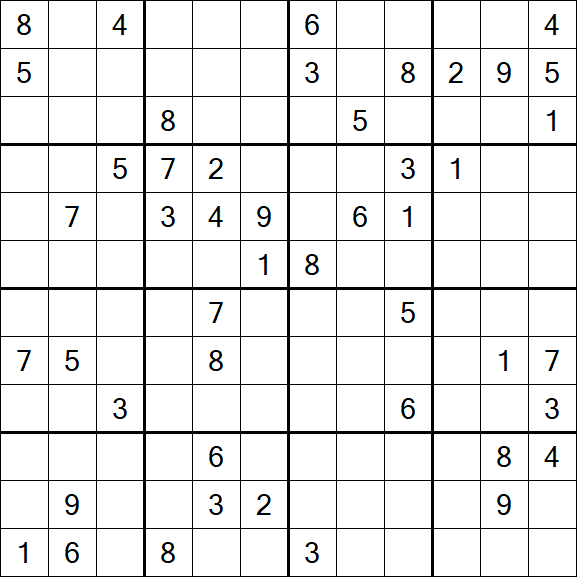 Butterfly Sudoku - Hard