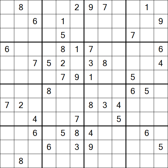 Butterfly Sudoku - Hard