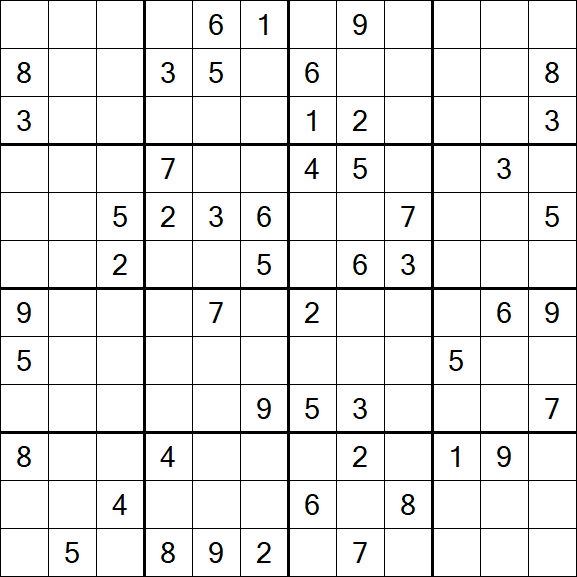Butterfly Sudoku - Hard