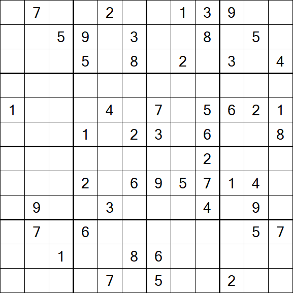 Butterfly Sudoku - Hard