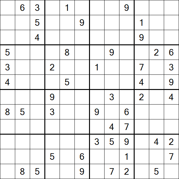 Butterfly Sudoku - Hard