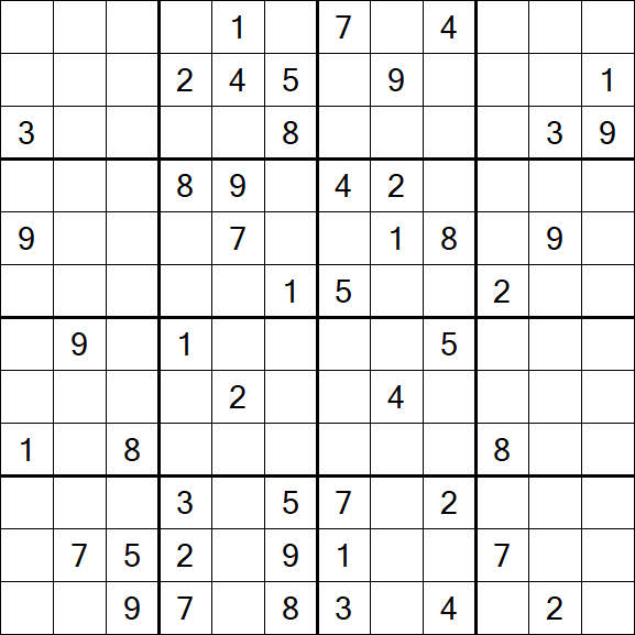 Butterfly Sudoku - Hard