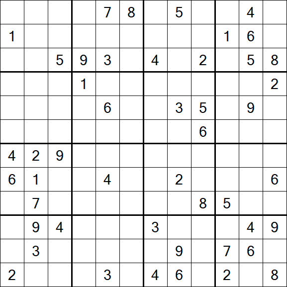 Butterfly Sudoku - Hard