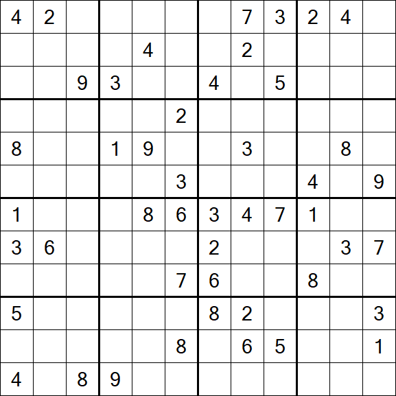 Butterfly Sudoku - Hard