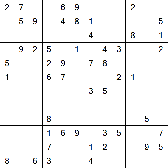 Butterfly Sudoku - Hard