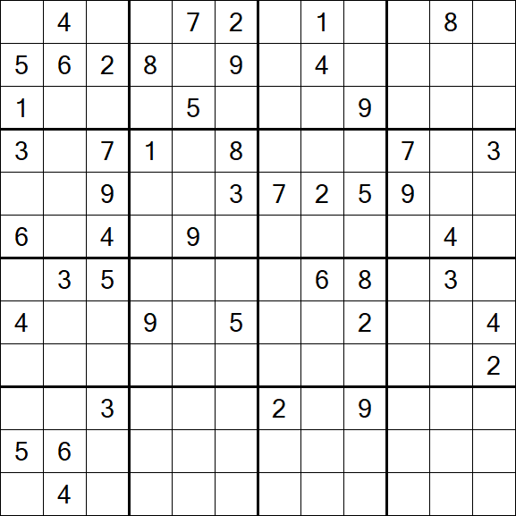 Butterfly Sudoku - Hard