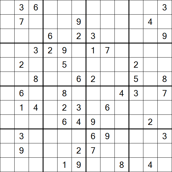Butterfly Sudoku - Hard