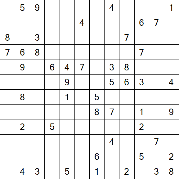 Butterfly Sudoku - Hard