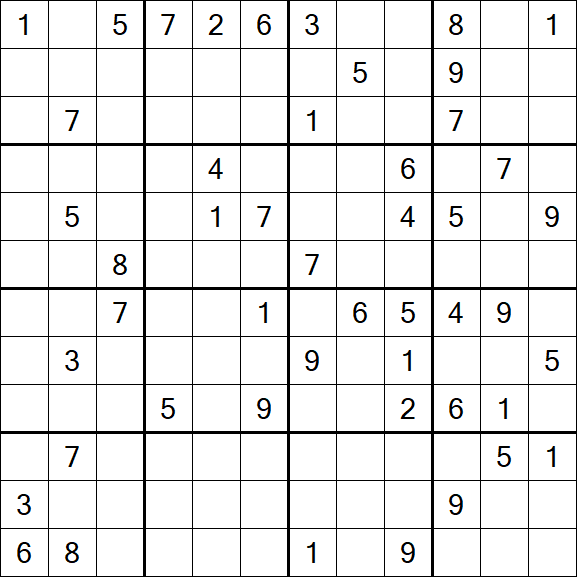 Butterfly Sudoku - Hard