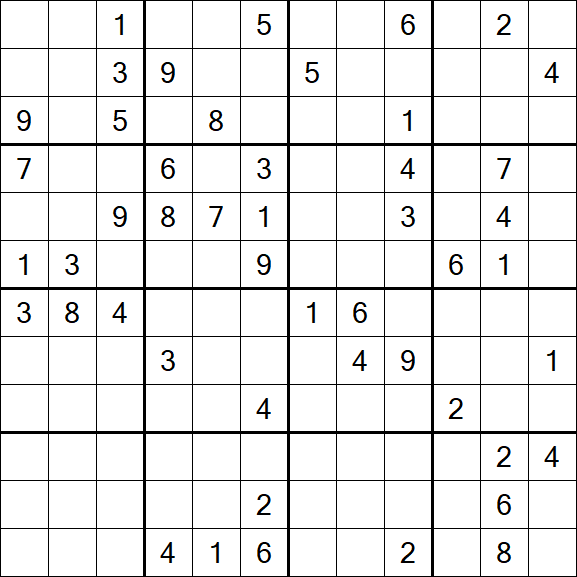 Butterfly Sudoku - Difficile