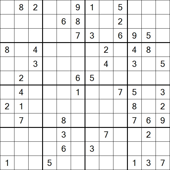 Butterfly Sudoku - Difficile