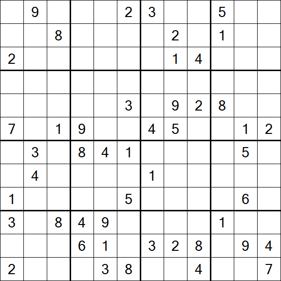 Butterfly Sudoku - Hard
