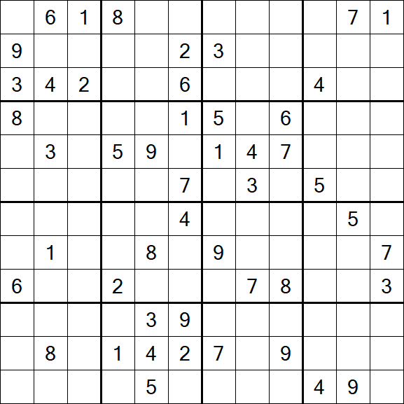 Butterfly Sudoku - Difficile