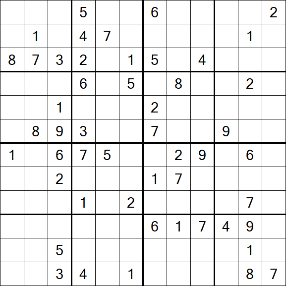 Butterfly Sudoku - Hard