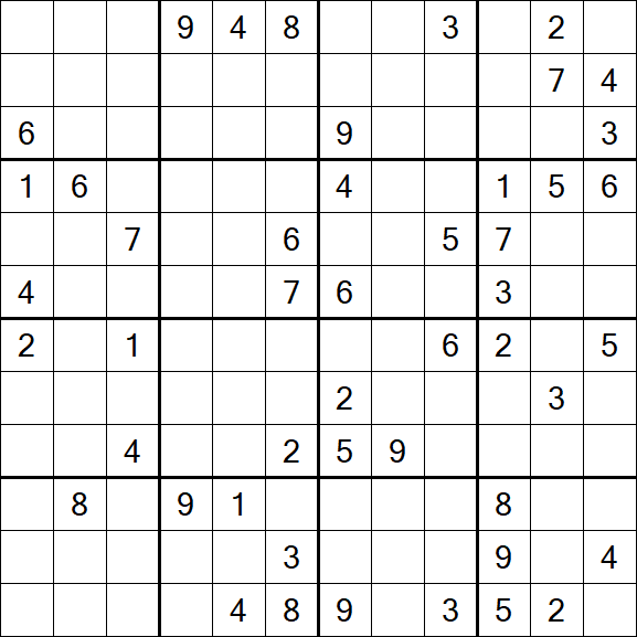 Butterfly Sudoku - Difficile