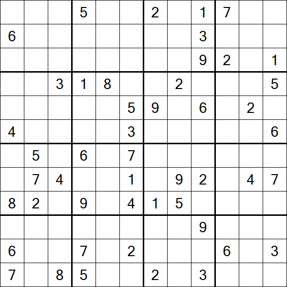 Butterfly Sudoku - Difficile