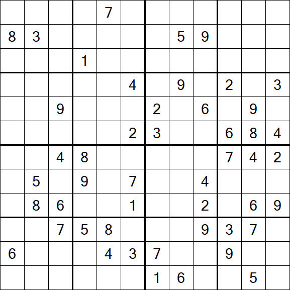 Butterfly Sudoku - Difficile