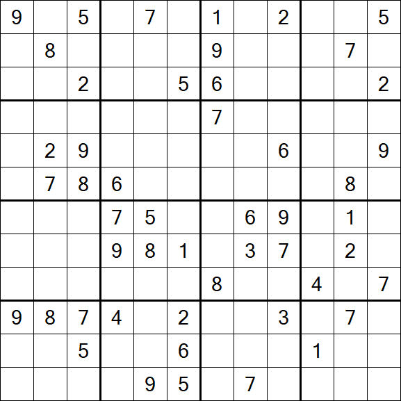 Butterfly Sudoku - Hard