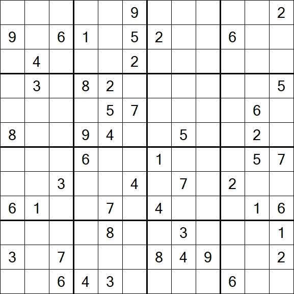 Butterfly Sudoku - Hard