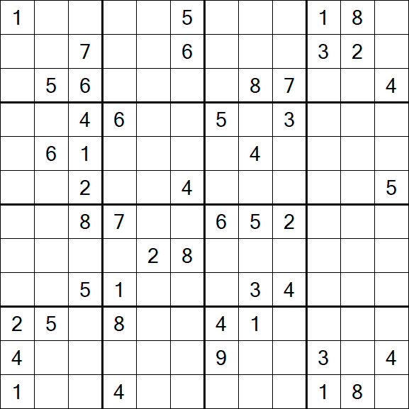 Butterfly Sudoku - Hard