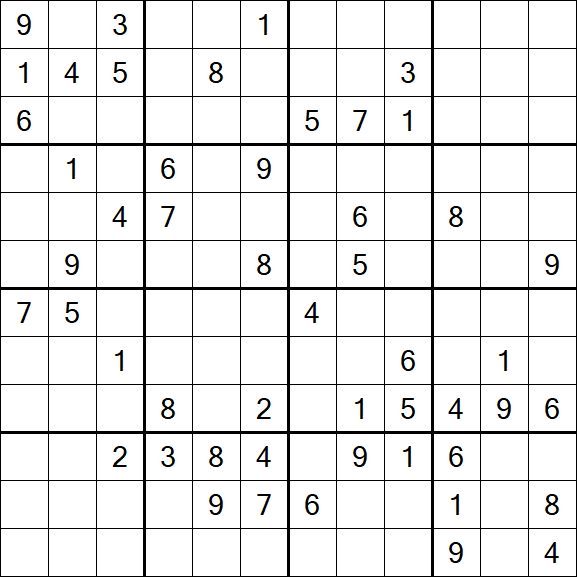 Butterfly Sudoku - Hard