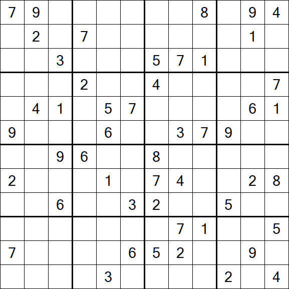 Butterfly Sudoku - Hard