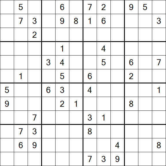 Butterfly Sudoku - Hard