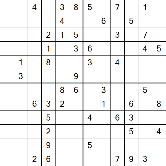 Butterfly Sudoku - Hard