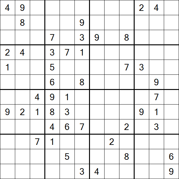 Butterfly Sudoku - Hard